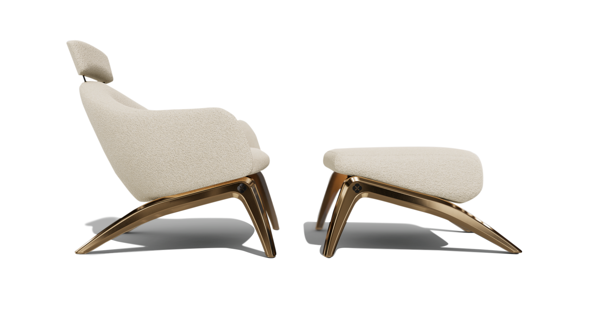 Ardor full-back lounge chair